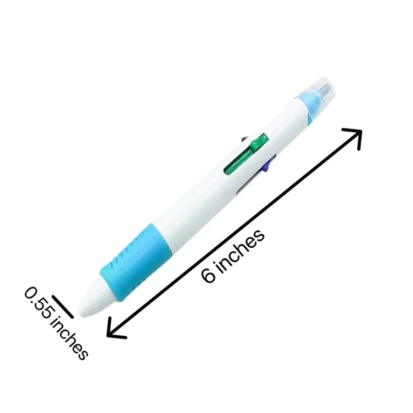 Multi-Color Ballpoint with Highlighter