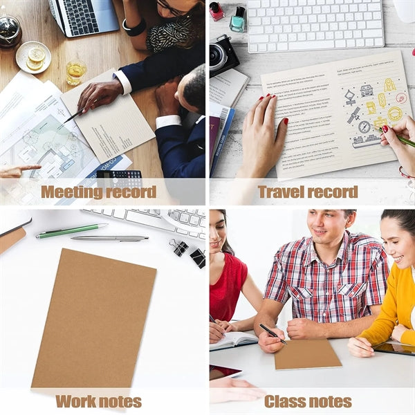 A5 Retro Kraft Paper Thin Notebook