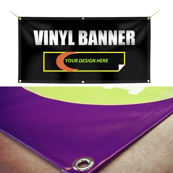 12' x 5' Double Sided Full Color Outdoor Banner