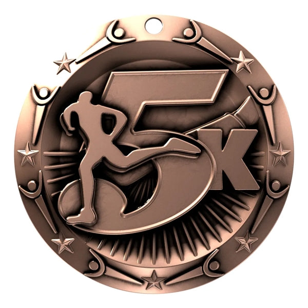 3'' 5 K Medal