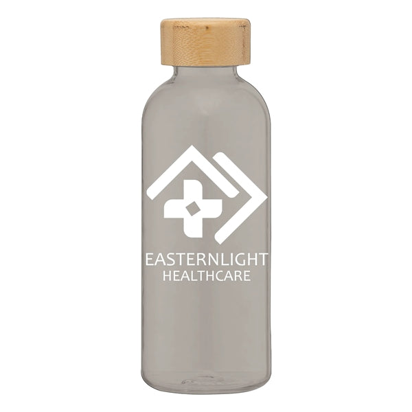 Strom - 22 oz. RPET Water Bottle - Bamboo Lid - Silkscreen
