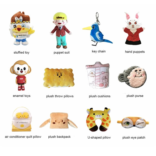 Full Custom Short Plush Pet Doll
