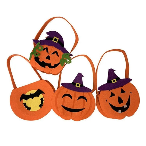 Felt Halloween Trick or Treat Basket