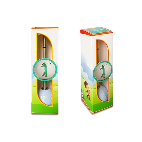 Creative Golf Ball Club Shaped Refillable Ballpoint Pen