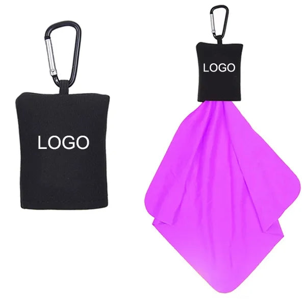 Microfiber Lens Cloth with Pouch