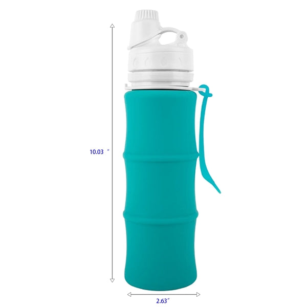 500ml Silicone Telescopic Water Bottle
