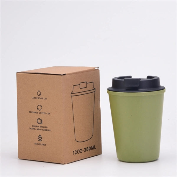 12 Oz Wheat Straw Coffee Cups