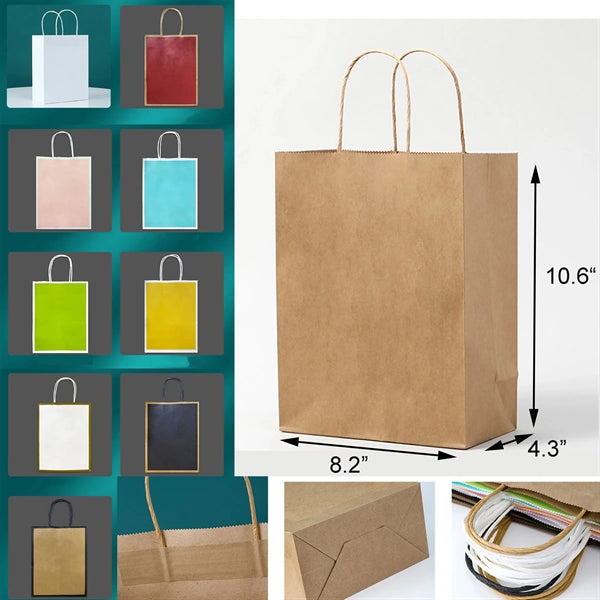 Paper Bags With Handles Bulk