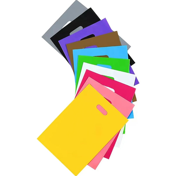 Die Cut Handle Plastic Bags
