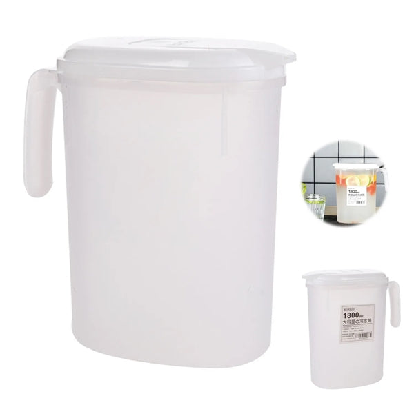 1800ml Large Capacity Plastic Water Jug