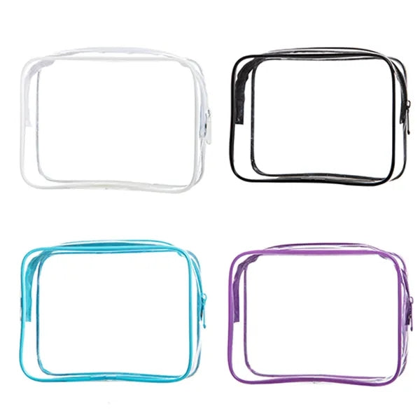 Travel Clear Makeup Cosmetic Carry on Toiletry PVC Bags