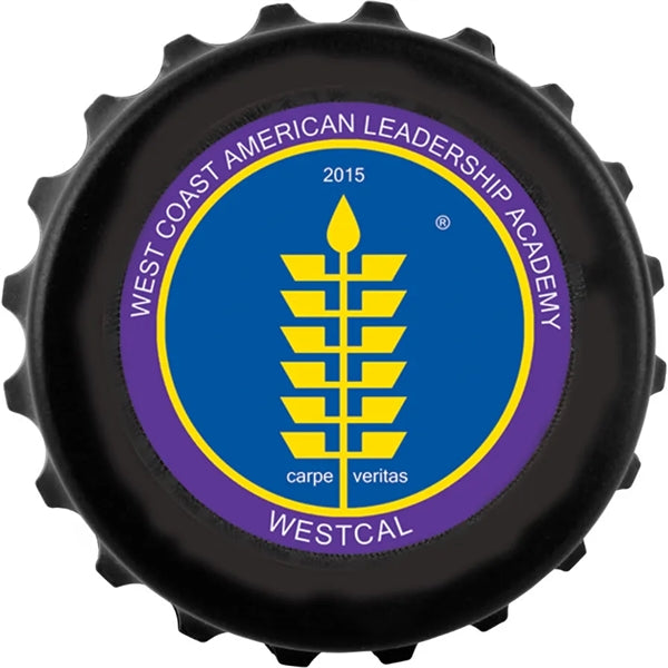 Sublimated Magnetic Bottle Cap Shape Opener