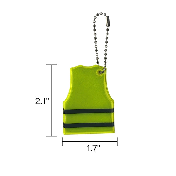 Safety Reflector Tag Pendant