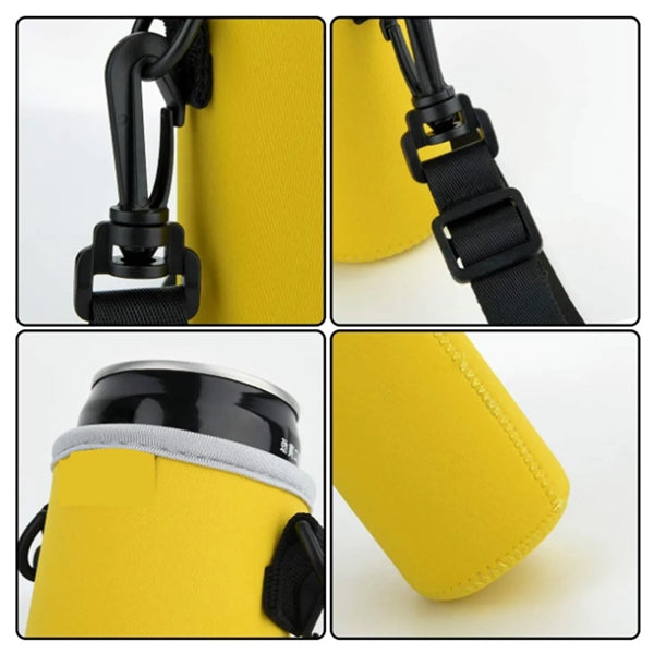 Neoprene Can Sleeve with Adjustable Shoulder Strap