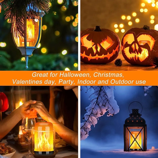 Halloween Upgraded LED Flame Light Bulb