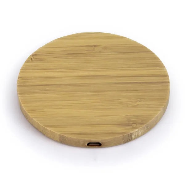 Bamboo Round Wireless Charger