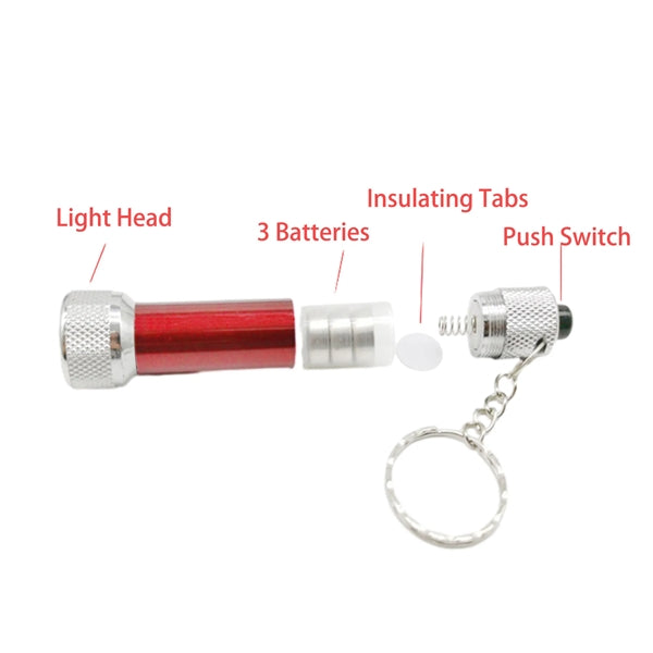Portable Keychain Light Led Small Flashlight