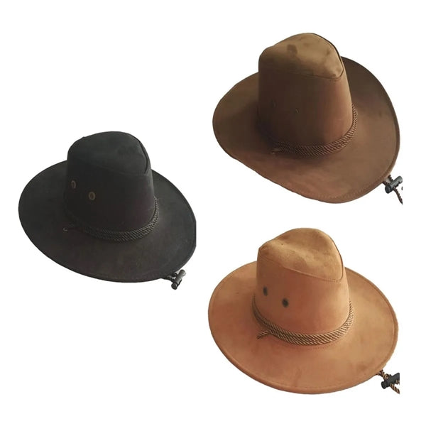 Wide Brim Hat W/ Drawcord