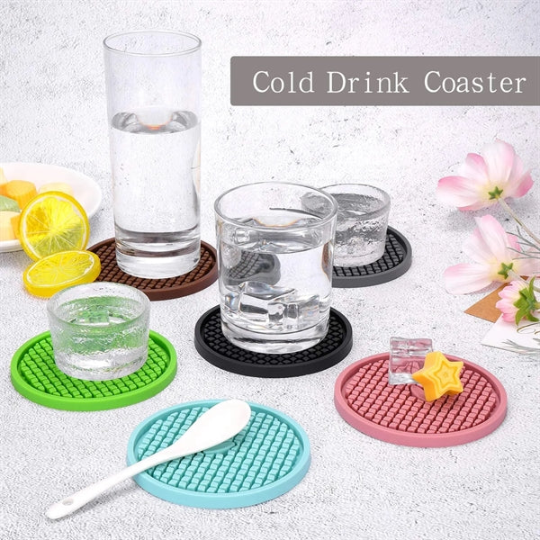 Thickened Drink Coasters with Custom Logo