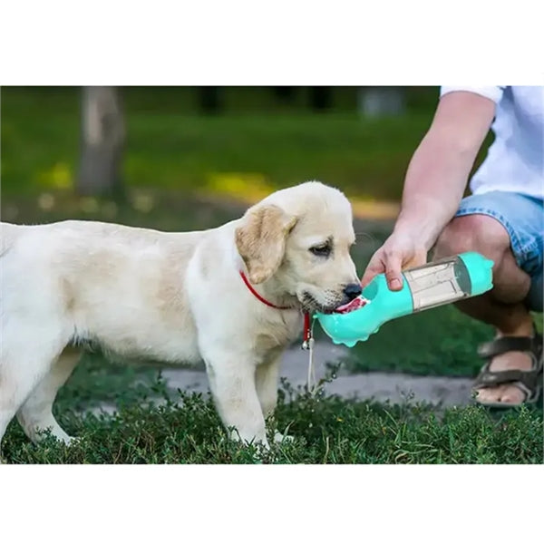 Portable Multifunctional Pet Dog Water Bottle Dispenser