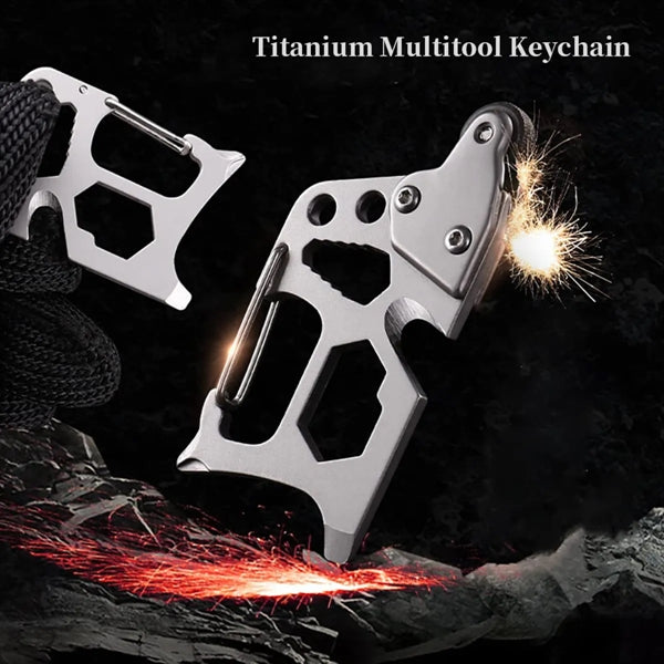 8 In 1 Multitool Tool Keychain