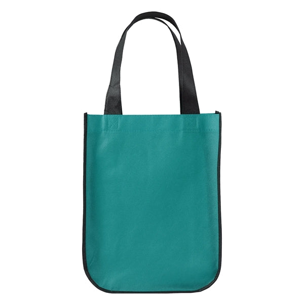 Curved Bottom Tote Bag - 4 1/2" x 9" x 12"