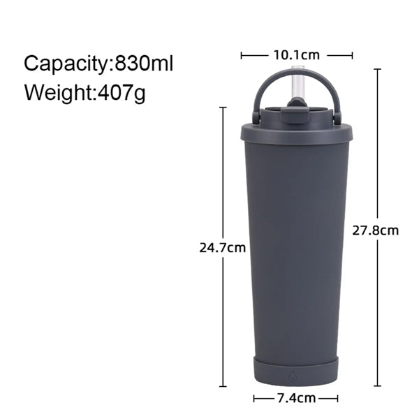Tumbler W/ Lid & Straw