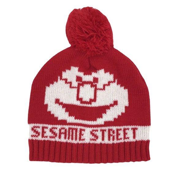 Premium Cuffed Knit Pompom Beanie With Emblem Embroidered