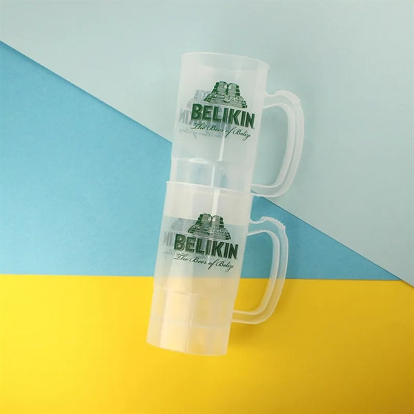 22oz Stackable Beer Mug Plastic Stein