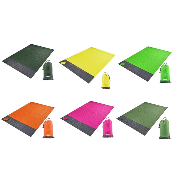 Foldable Beach Mat Lightweight Outdoor Picnic Blanket Pad