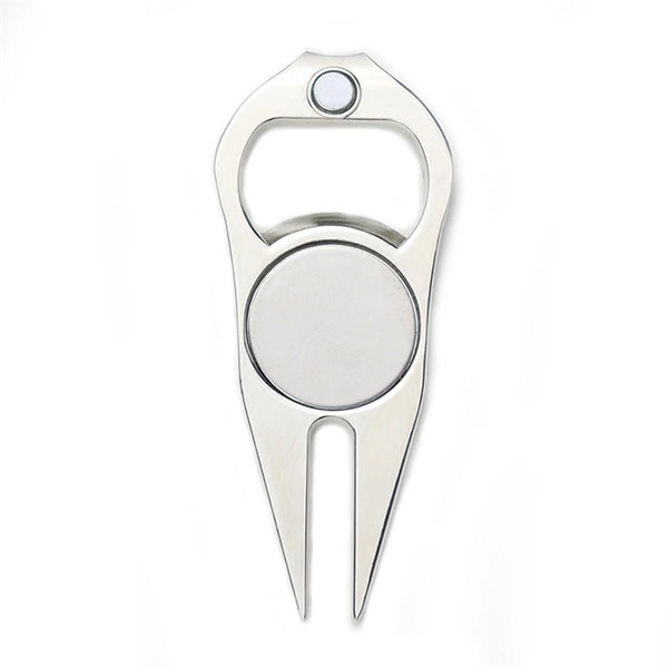Golf Divot Repair Tool with Ball Marker