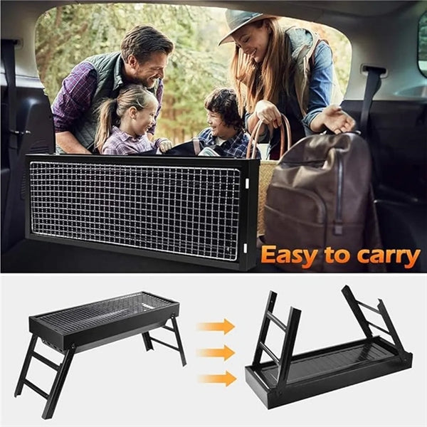 Portable Folding Charcoal Barbecue Grill