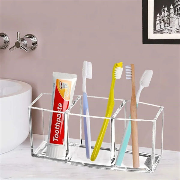 Clear Makeup Brush Holder Organizer