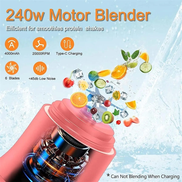Multifucntion 240W Portable Mini Smoothie Blender