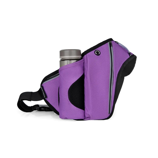 Sport Waist Pack With Water Bottle Holder
