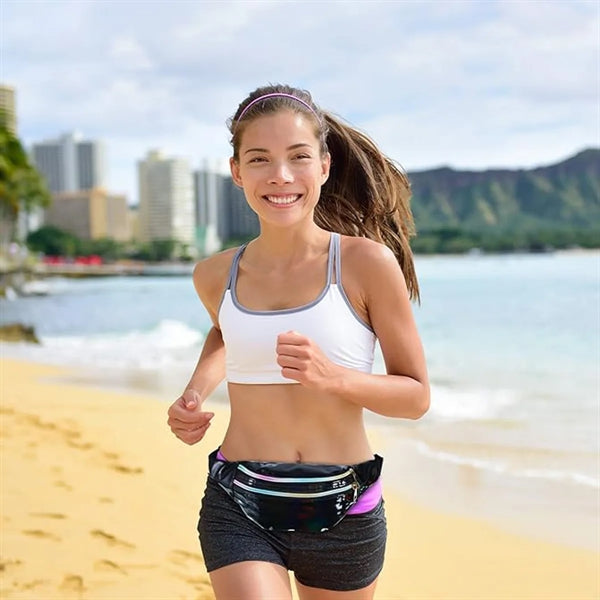 Fanny Pack Metallic Color Sport Waistbag