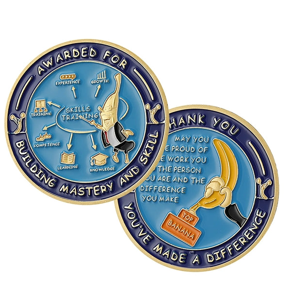 1.6" Full Colors 2 Sided Zinc Alloy Coins