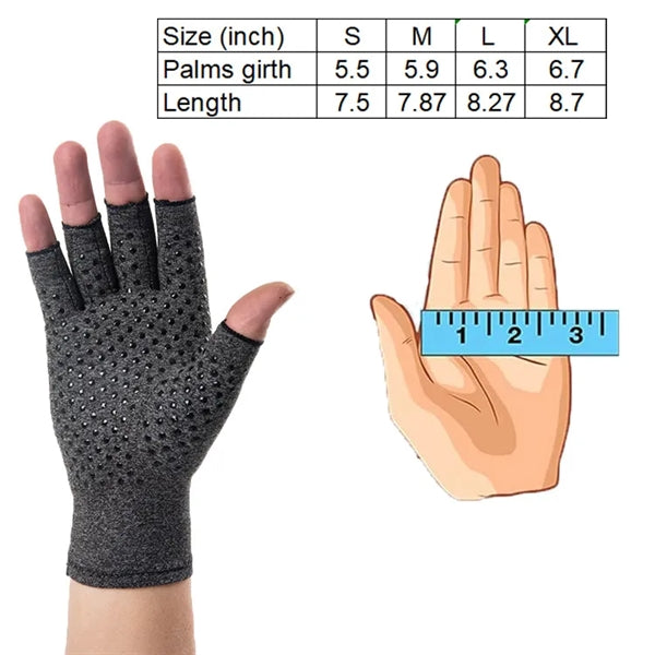 Arthritis Compression Gloves Fingerless