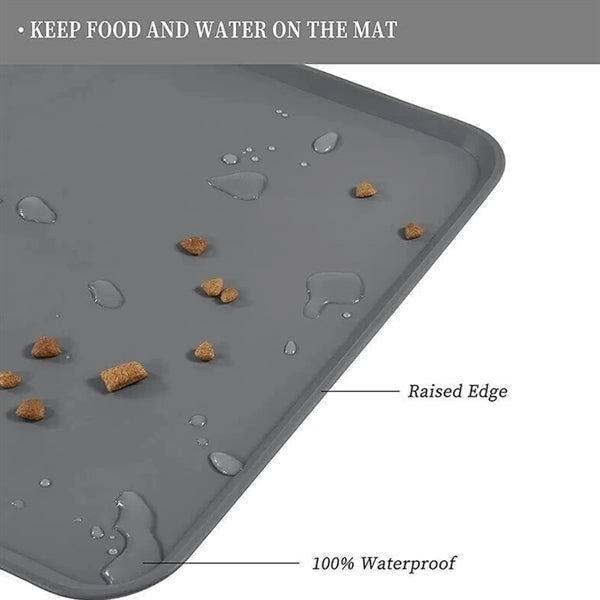 Silicone Feeding Non Slip Dog Bowl Mat