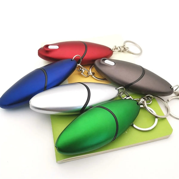 Multi Tool Keychain With Ballpoint Pen Led Screwdriver