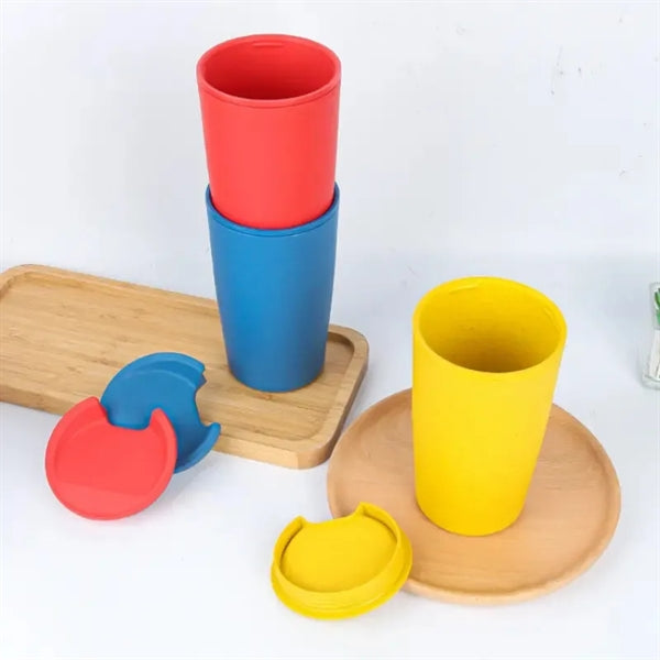 17Oz Wheat Straw Coffee Cup