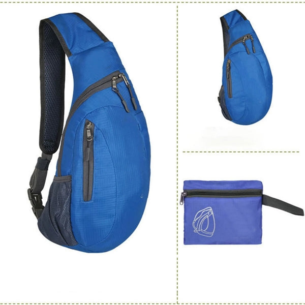 Collapsible One-shoulder Cross-body Outdoor Sports Backpack