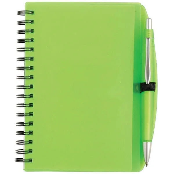 A5 Spiral Bound Notebook With Pen