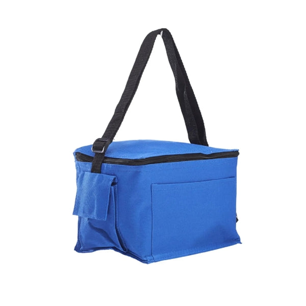 Top Zipper Insulated Lunch Bag with Mesh Pocket