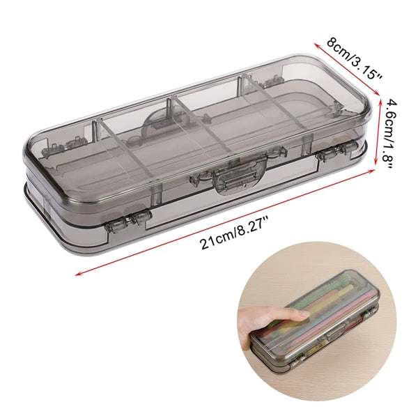 Double Deck Pencils Box