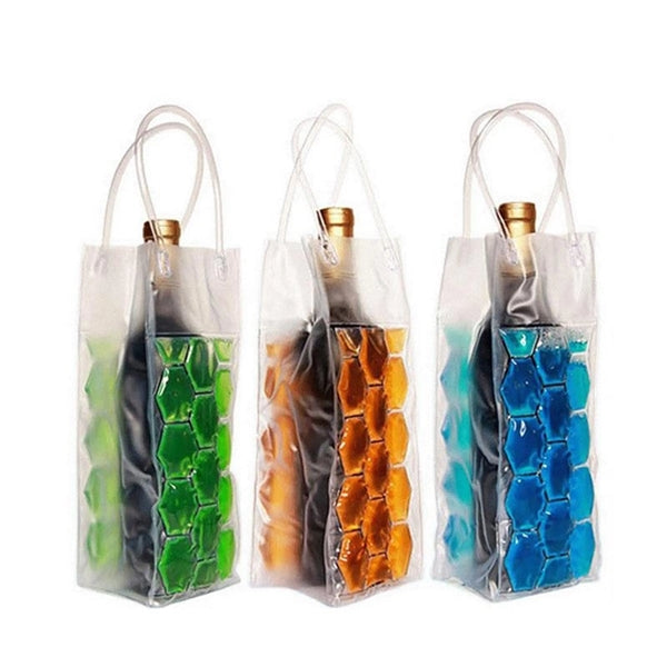Pvc Wine Cooler Ice Bag