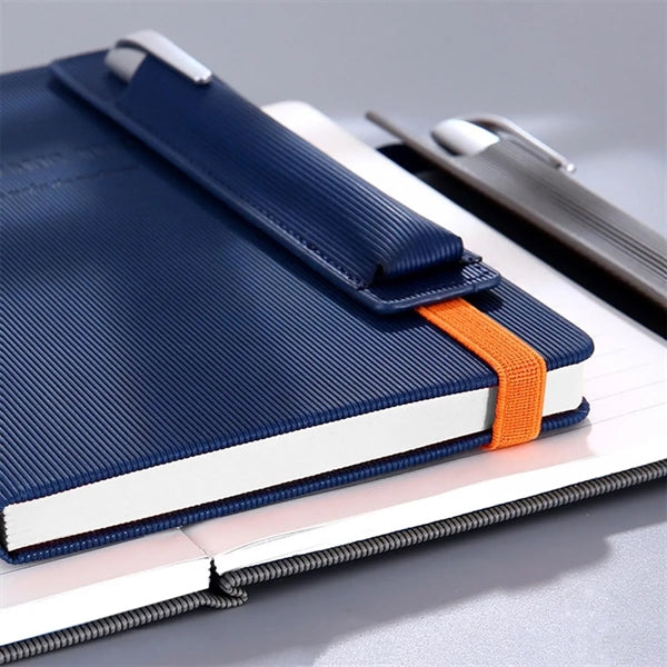 Leather Notebook With Pen holder