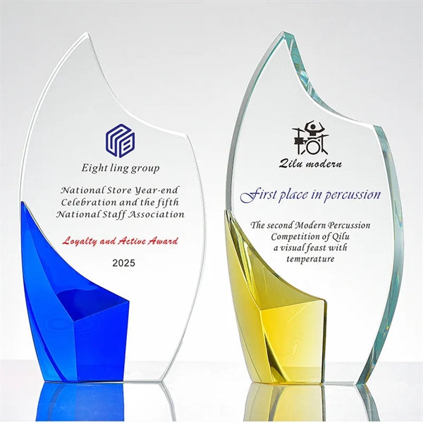 Crystal Glass Trophies Awards