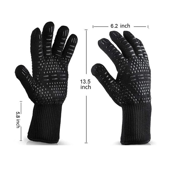 Heat Resistant Bbq Oven Gloves