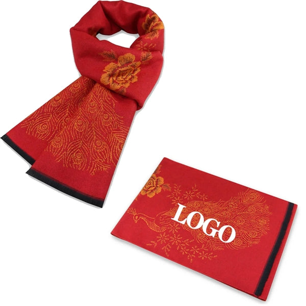 Scarf Thickened For Warmth Double Sided